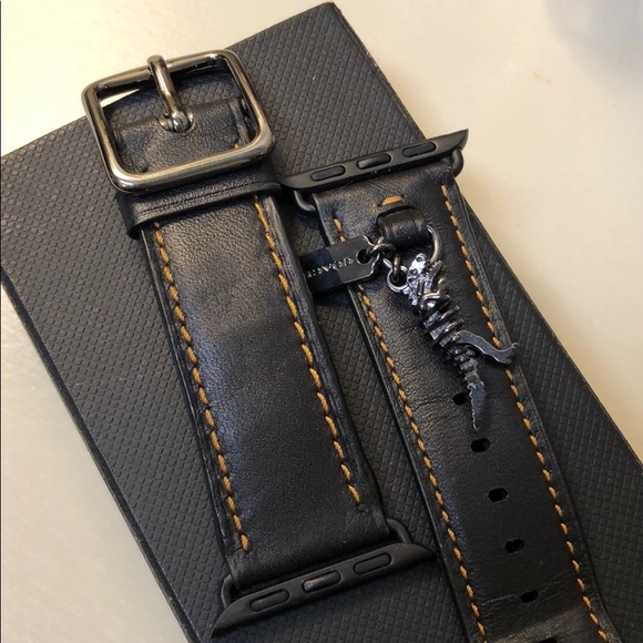 Coach Accessories Coach Apple Watch Band Strap With Rexy Cha Poshmark